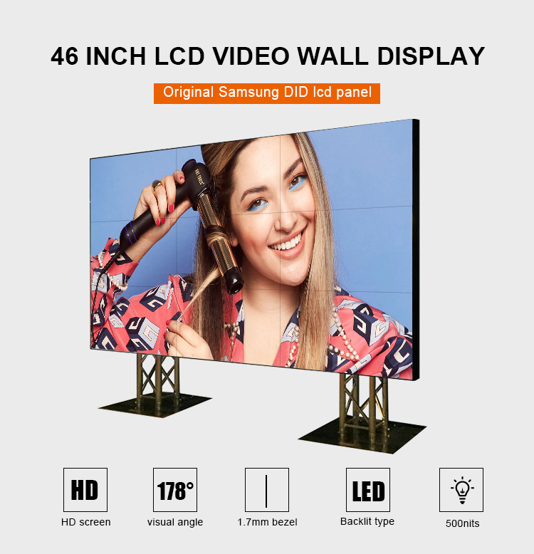 Video Wall DDW 46″ 1.7mm 500nits (Panel Samsung)