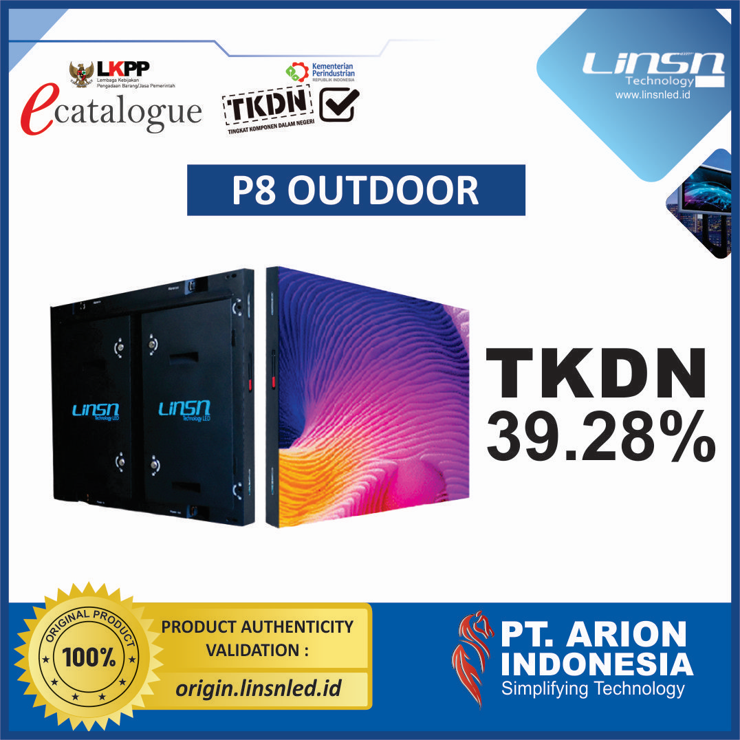 VIDEOTRON TKDN - LINSN P8 OUTDOOR