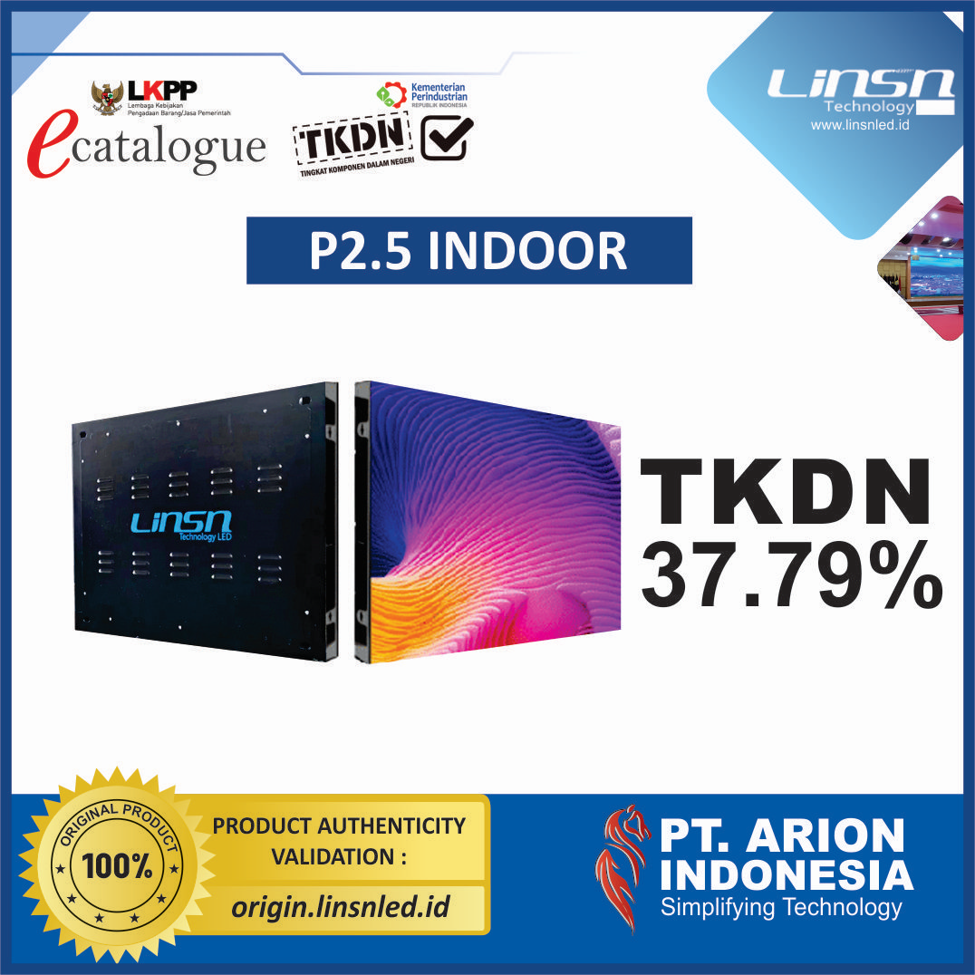 VIDEOTRON TKDN - LINSN P2.5 INDOOR