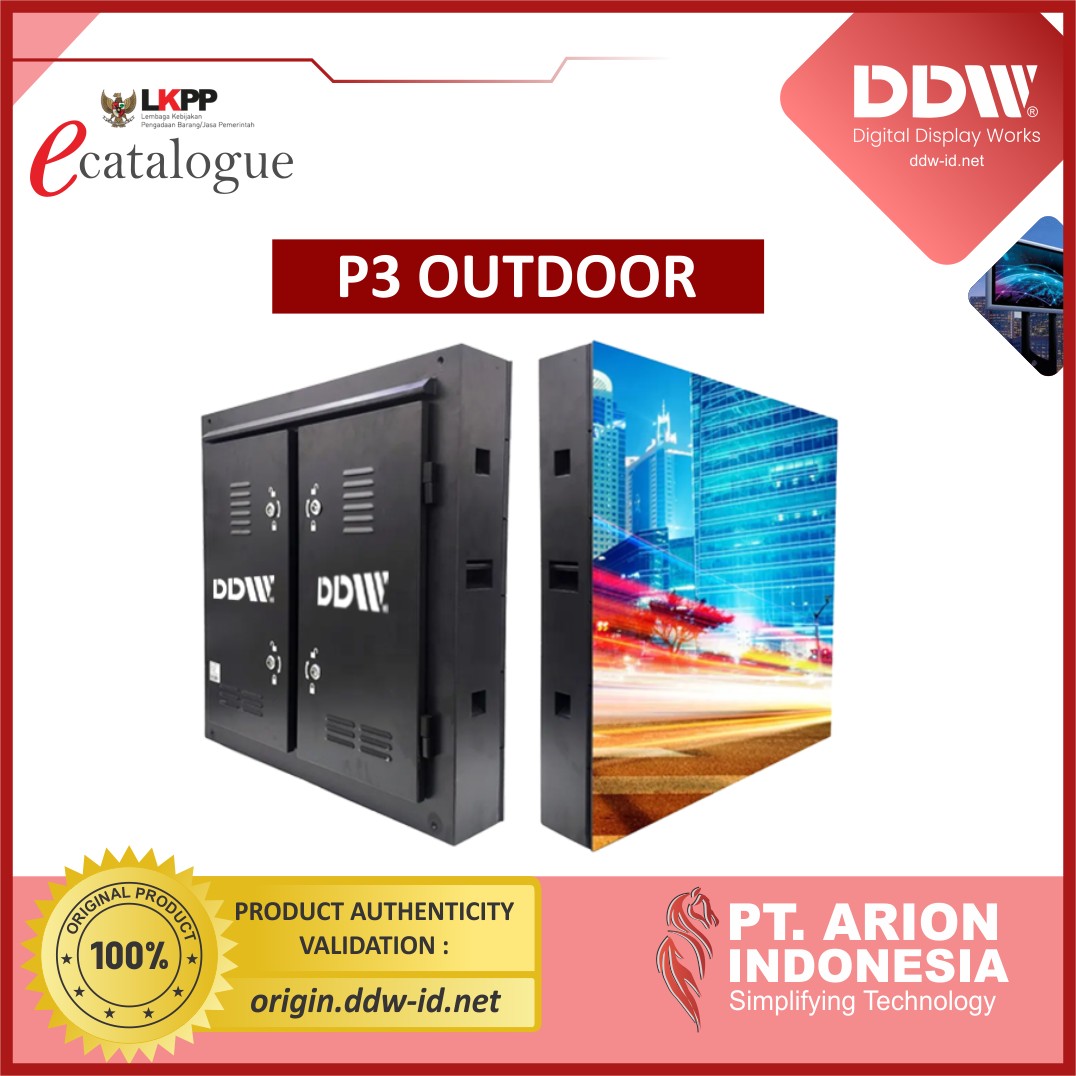 VIDEOTRON Non-TKDN - DDW P3 OUTDOOR