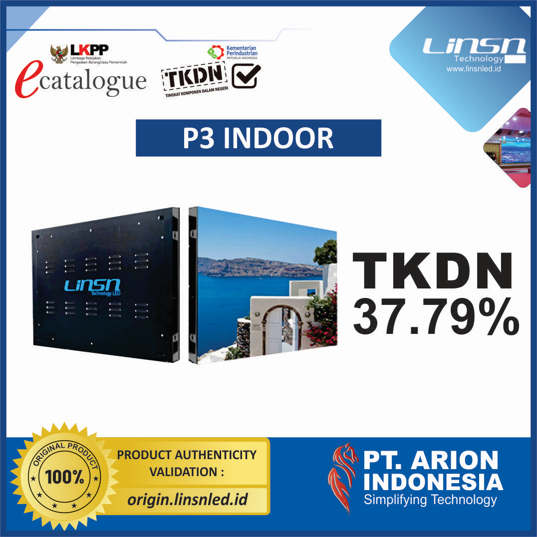 VIDEOTRON TKDN - LINSN P3 INDOOR