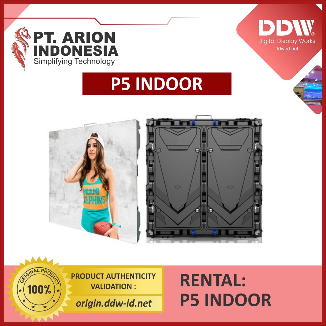 DDW P5 Indoor Rental