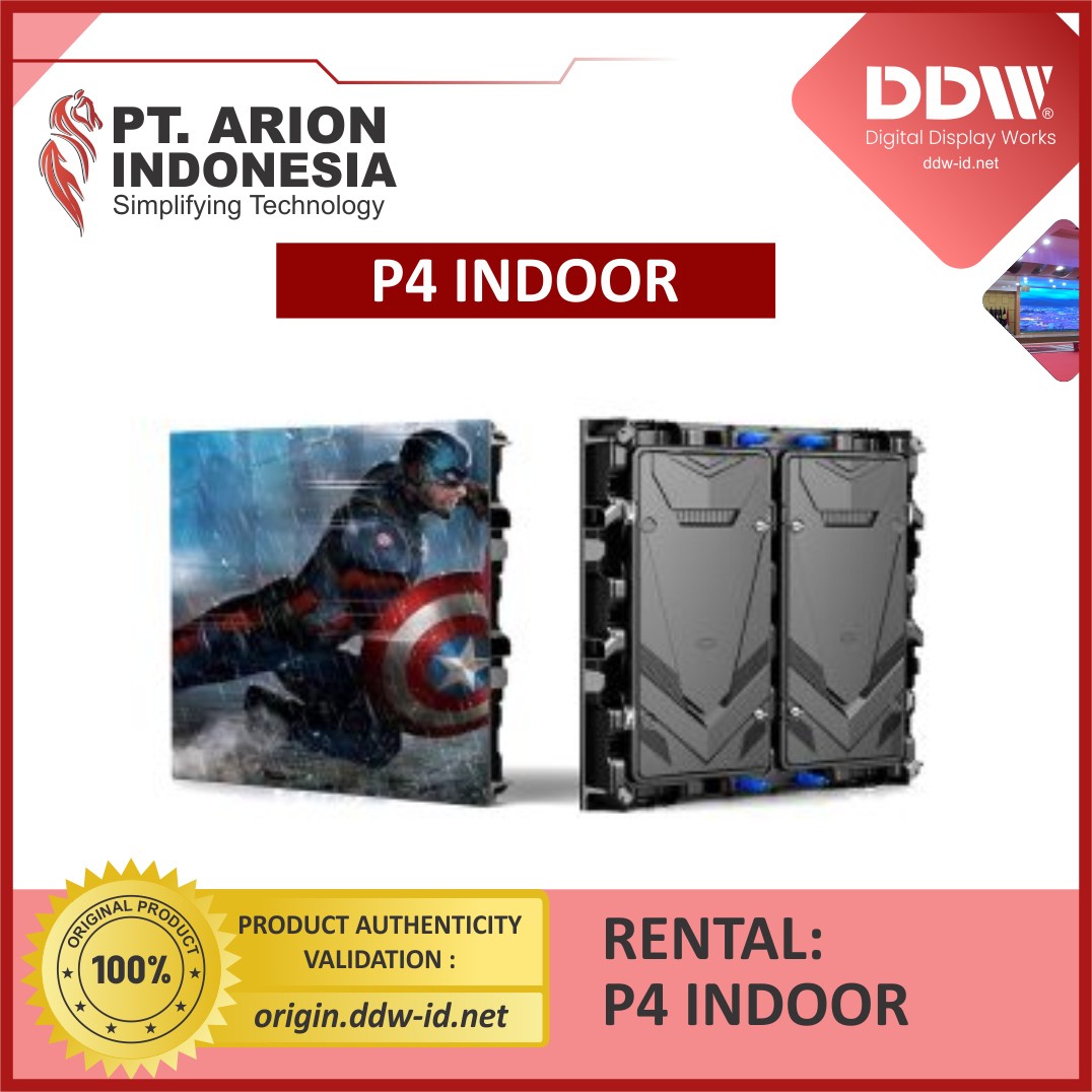 DDW P4 Indoor Rental