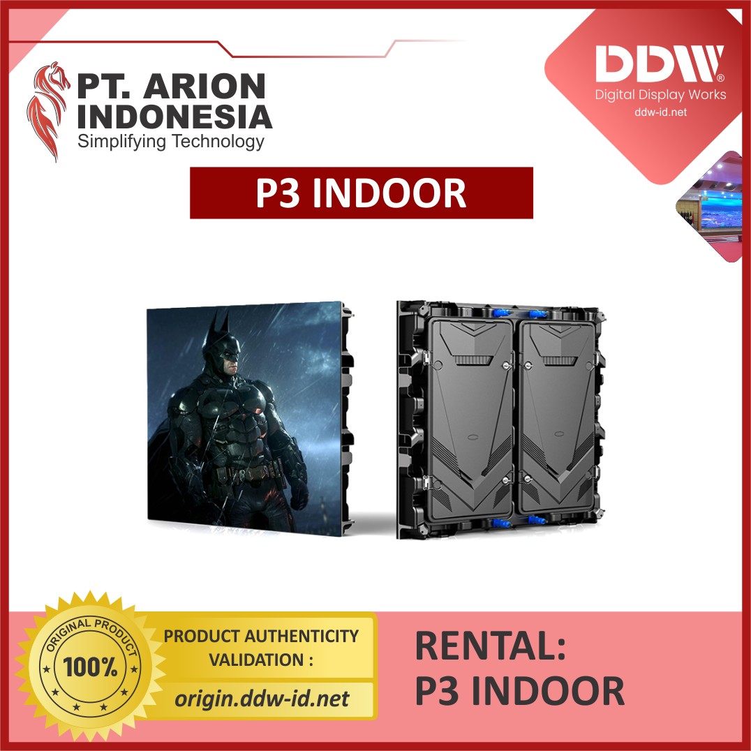 DDW P3 Indoor Rental