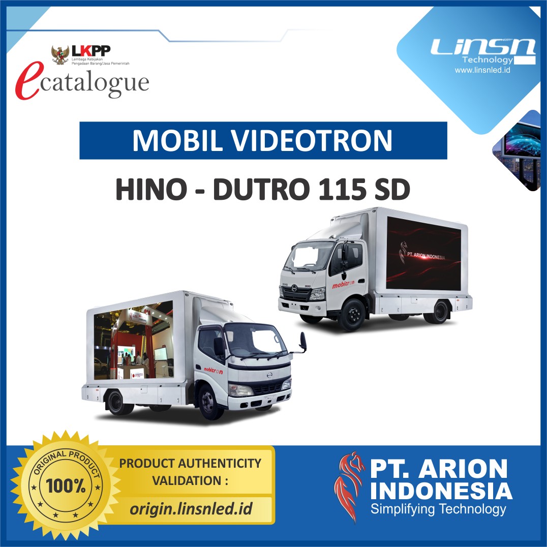 Mobil Videotron - Hino Dutro 115 SD