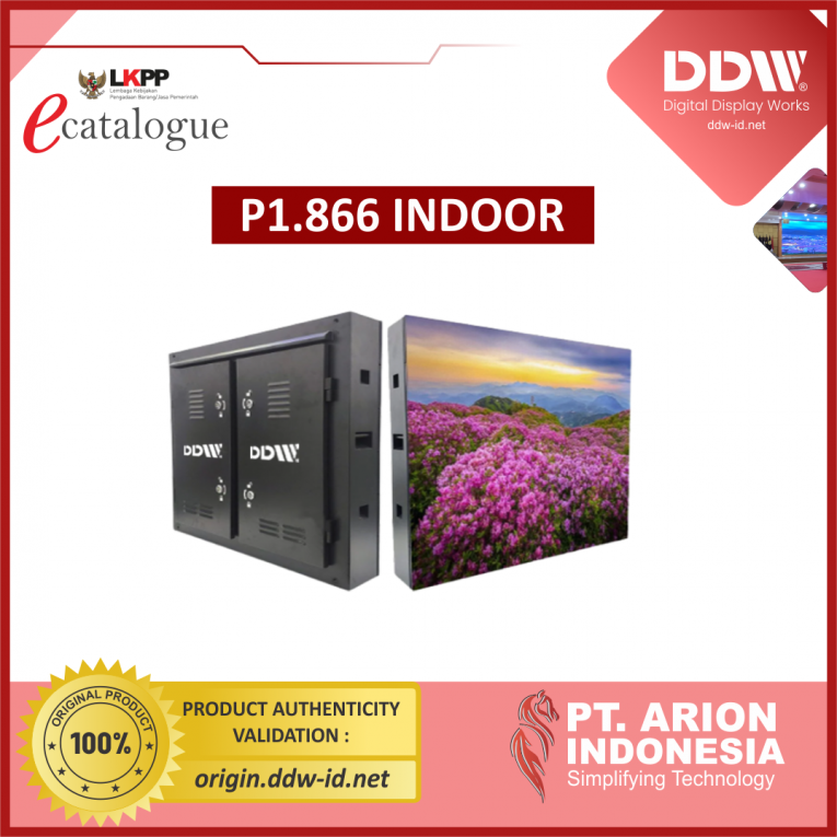 VIDEOTRON Non-TKDN - DDW P1.86 INDOOR